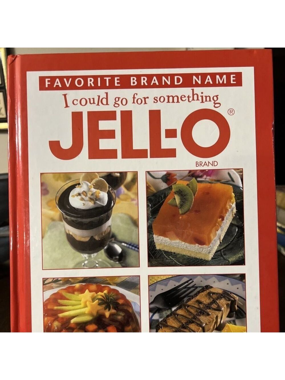 Vintage "I could go for something" Jell-o Jello Recipe Cookbook 2001